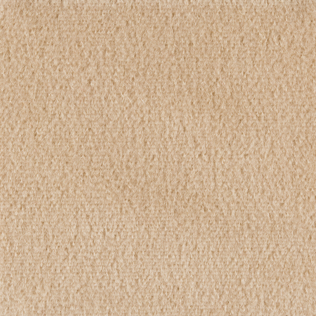 Autun Mohair Velvet fabric in almond color - pattern BR-89778.018.0 - by Brunschwig & Fils