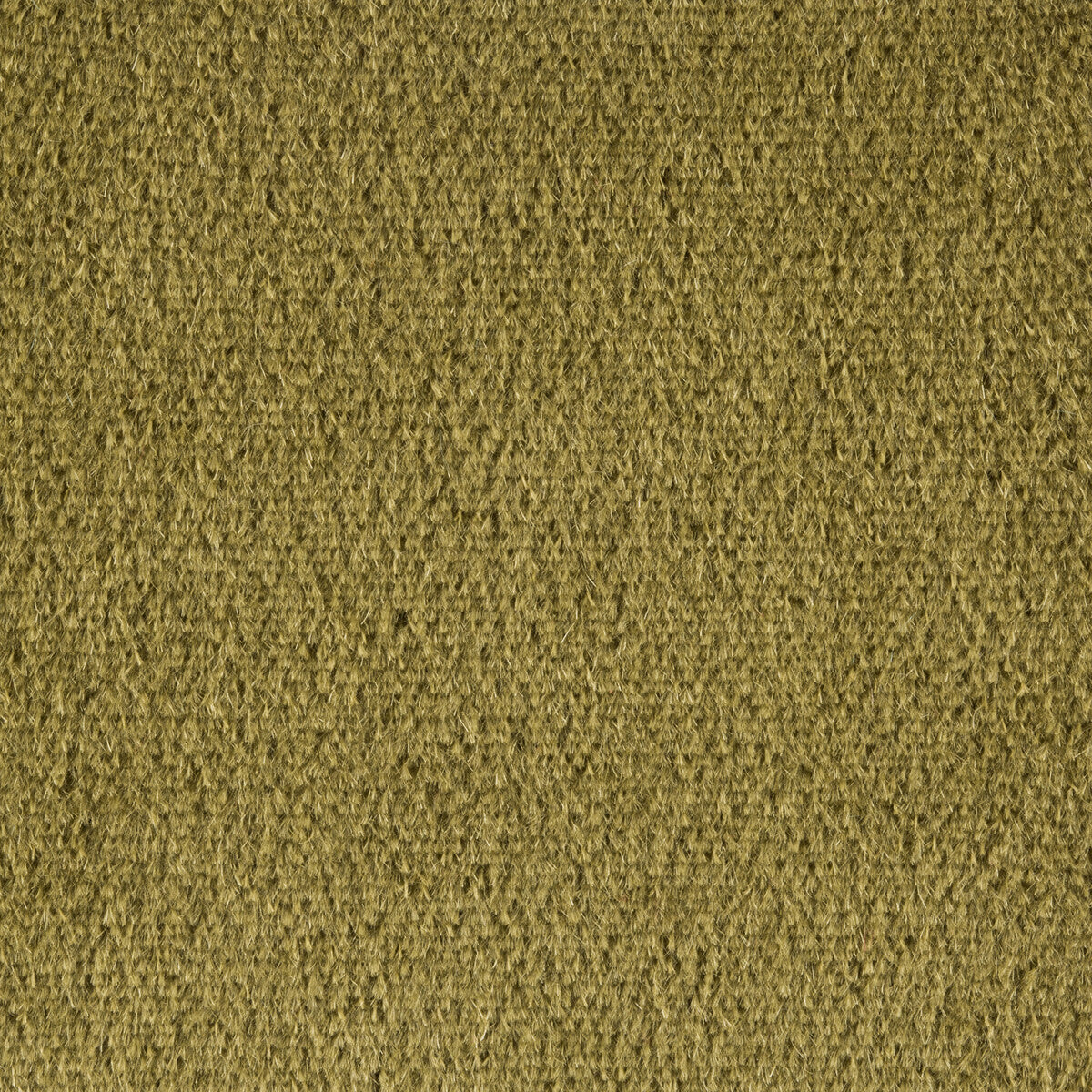 Autun Mohair Velvet fabric in olive color - pattern BR-89778.458.0 - by Brunschwig & Fils