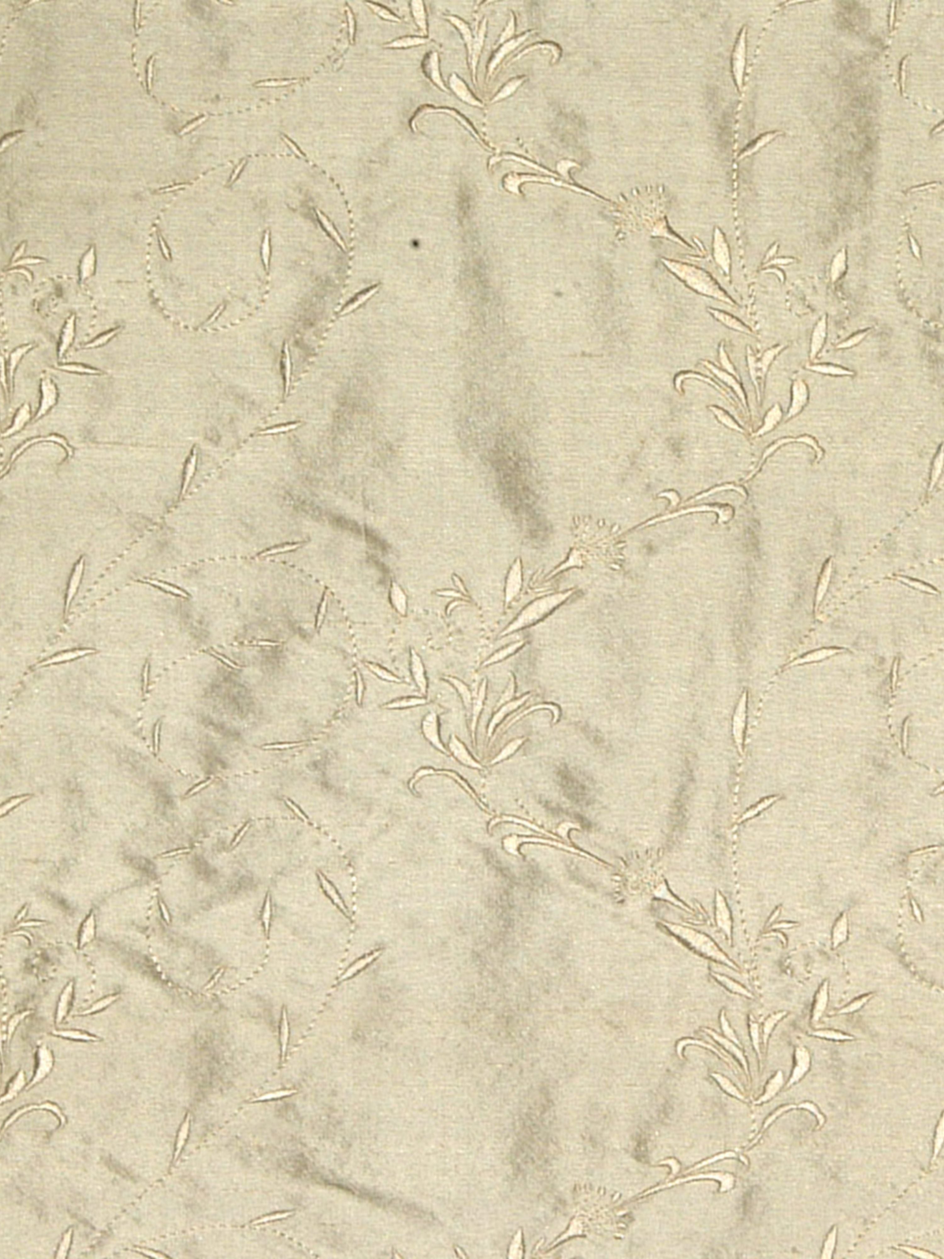 Honeysuckle Embroidery fabric in ivory color - pattern number BY 20100702 - by Scalamandre in the Old World Weavers collection