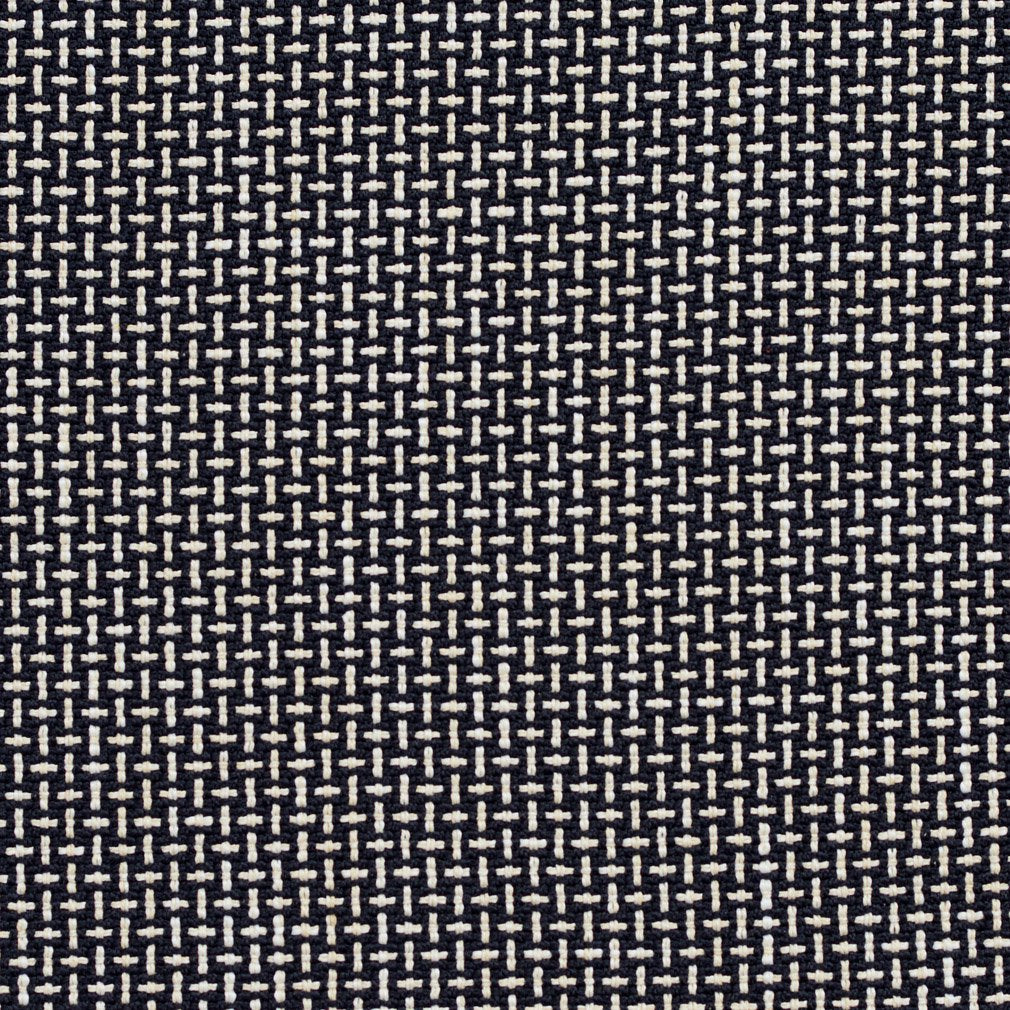 Stitch Weave fabric in black and white color - pattern number CB700-247 - by Charlotte in the Black & White collection