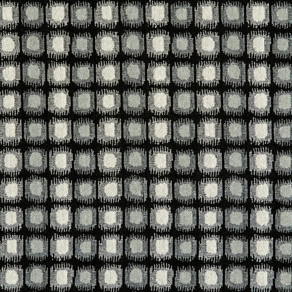 Dots fabric in black color - pattern number CB800-123 - by Charlotte in the Black & White collection