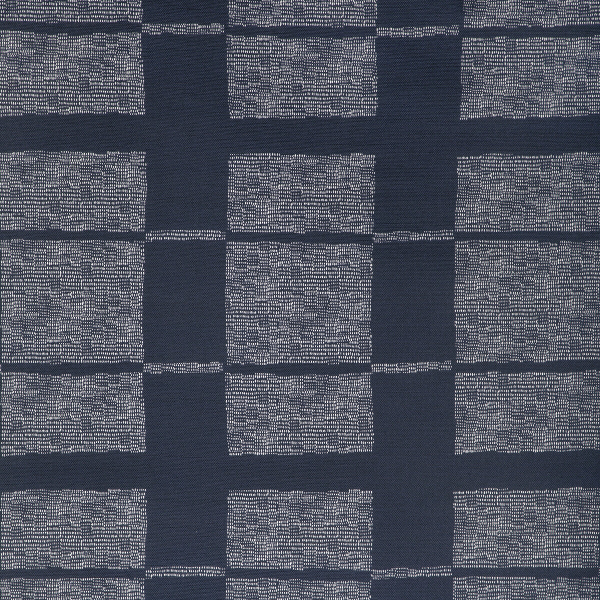 Reed fabric in dark navy oyster color - pattern number CCF-2337.1650.0 - by Caroline Cecil Textiles in the Origins collection