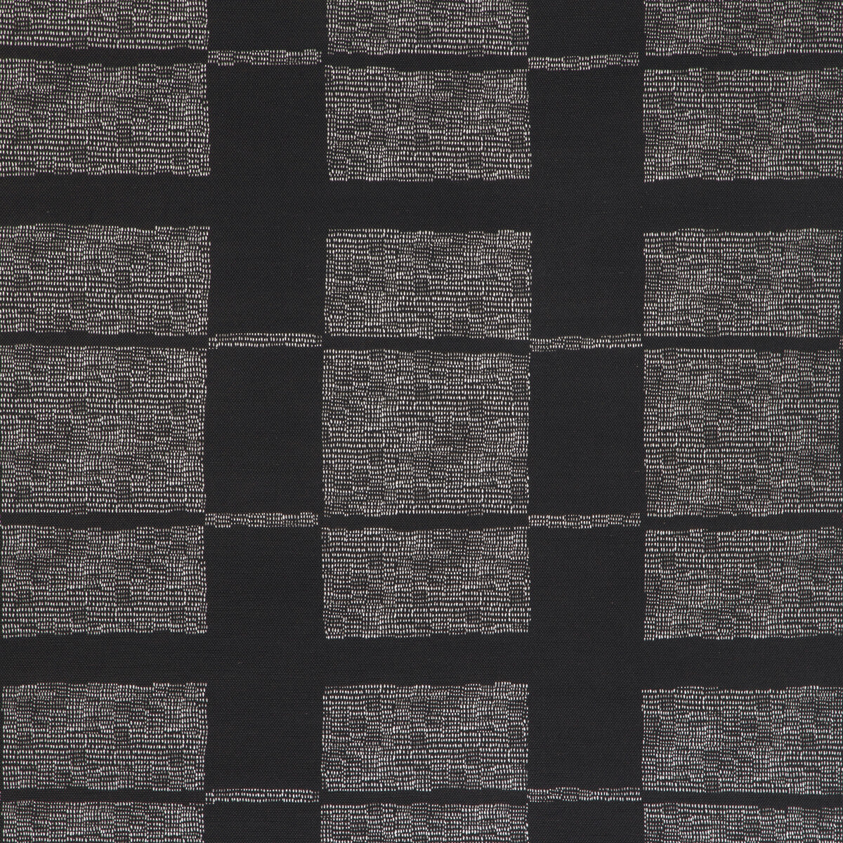 Reed fabric in black oyster color - pattern number CCF-2337.816.0 - by Caroline Cecil Textiles in the Origins collection