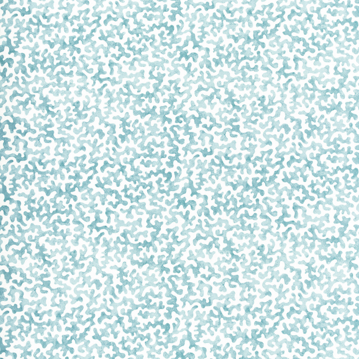 Coralcoast fabric in pool color - pattern CORALCOAST.15.0 - by Kravet Basics in the Small Scale Prints collection