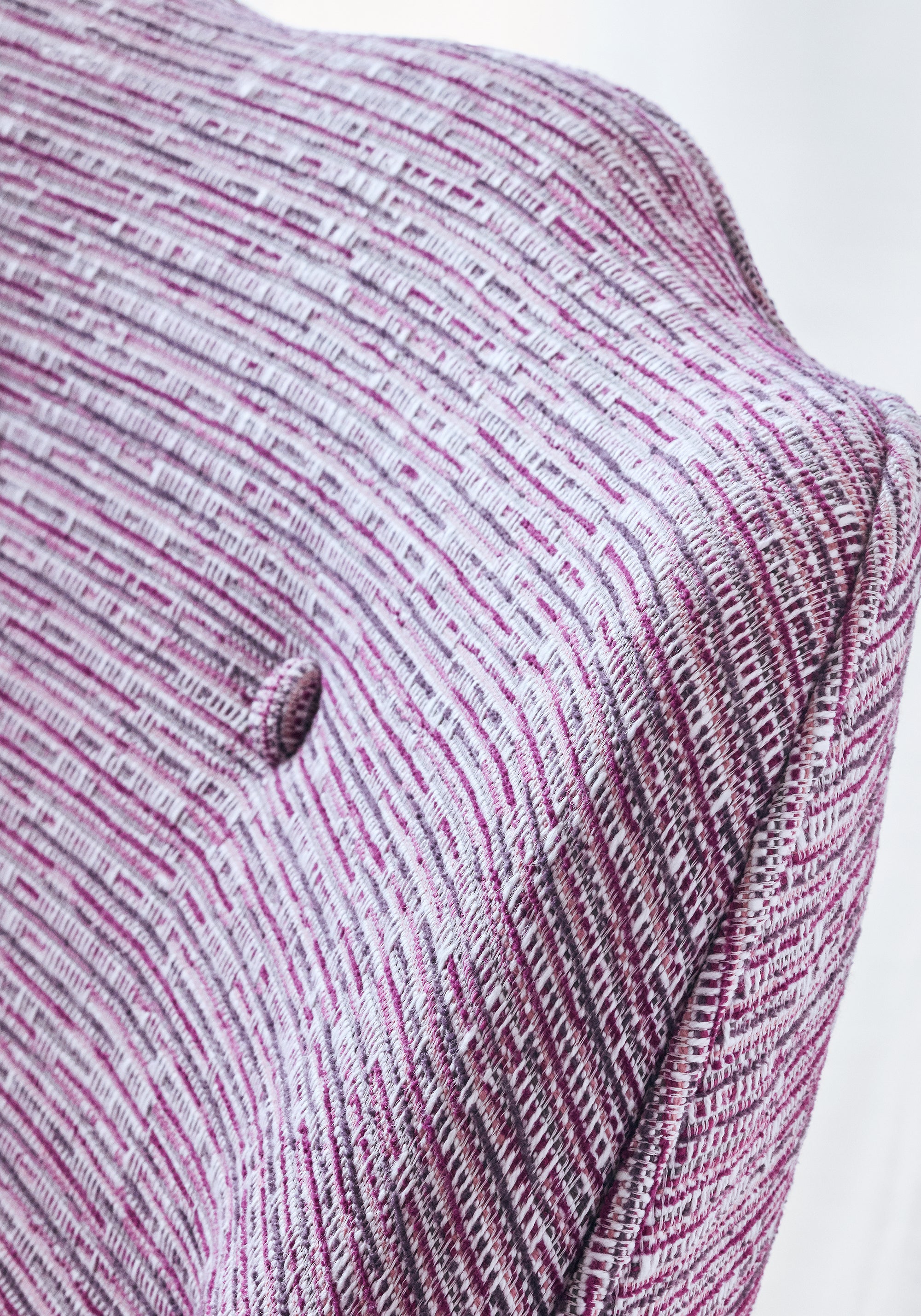 Close up detail view of Brentwood Skirted Chair in Thibaut&