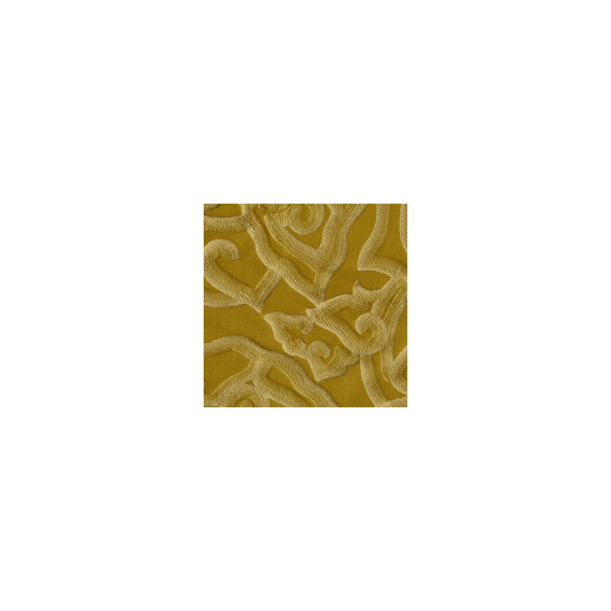 Labyrinth fabric in colonel mustard color - pattern number DG-10082.003.0 - by Donghia in the collection