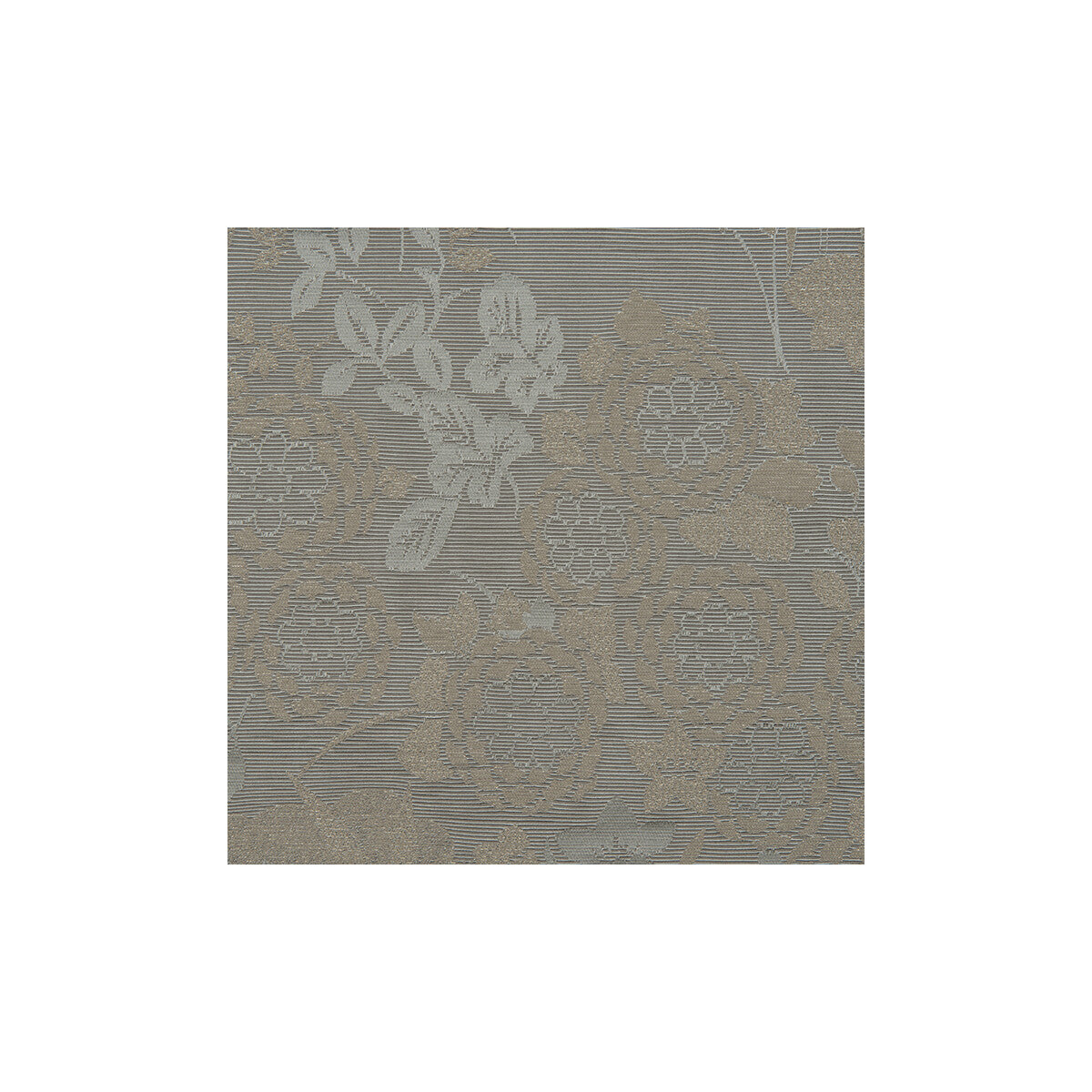 Effie fabric in silver grey color - pattern number DG-10284.019.0 - by Donghia in the Past Perfect collection