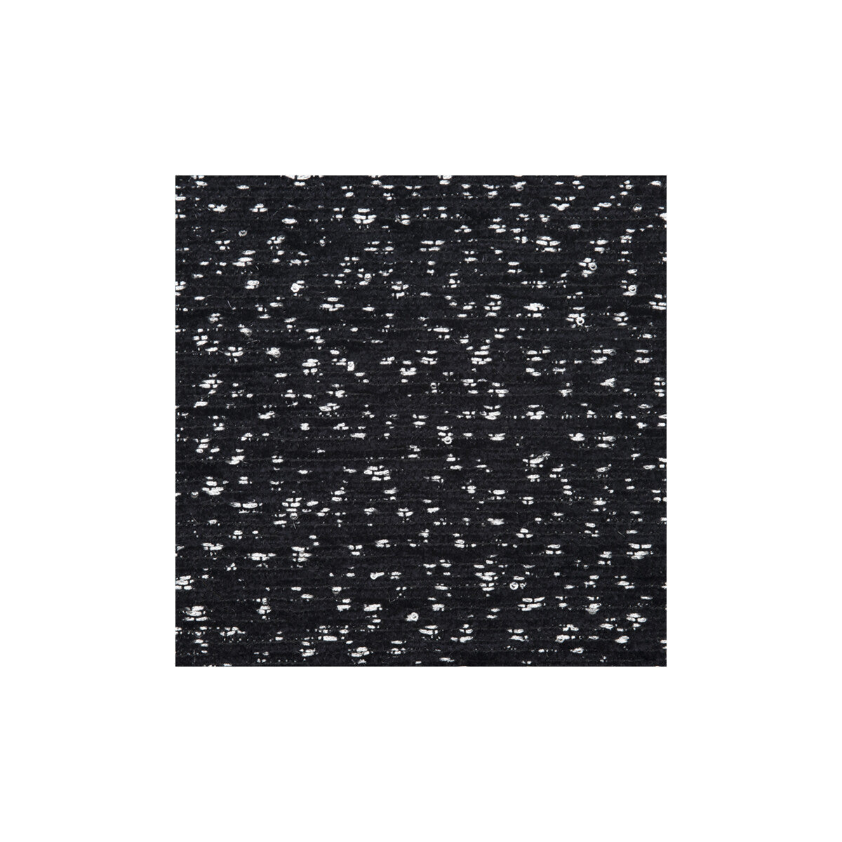 Starlight fabric in black color - pattern number DG-10323.019.0 - by Donghia in the Manhattan Muse collection