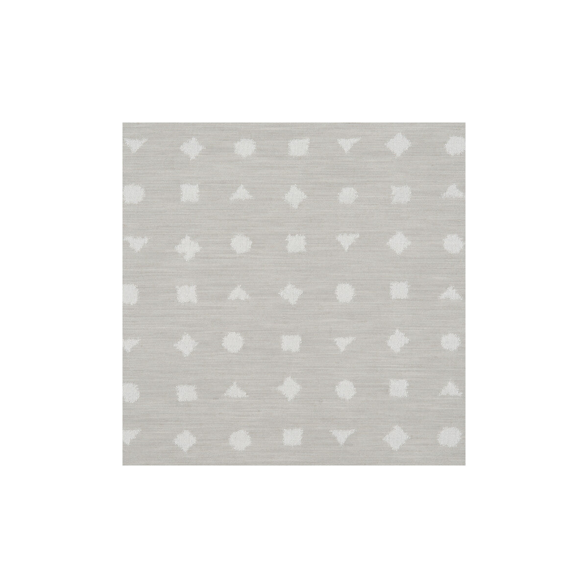 Geometry fabric in dove color - pattern number DG-10330.009.0 - by Donghia in the Manhattan Muse collection