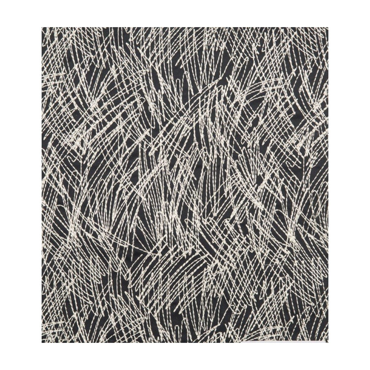 Doodle fabric in black color - pattern number DG-10337.029.0 - by Donghia in the 3D Collection collection