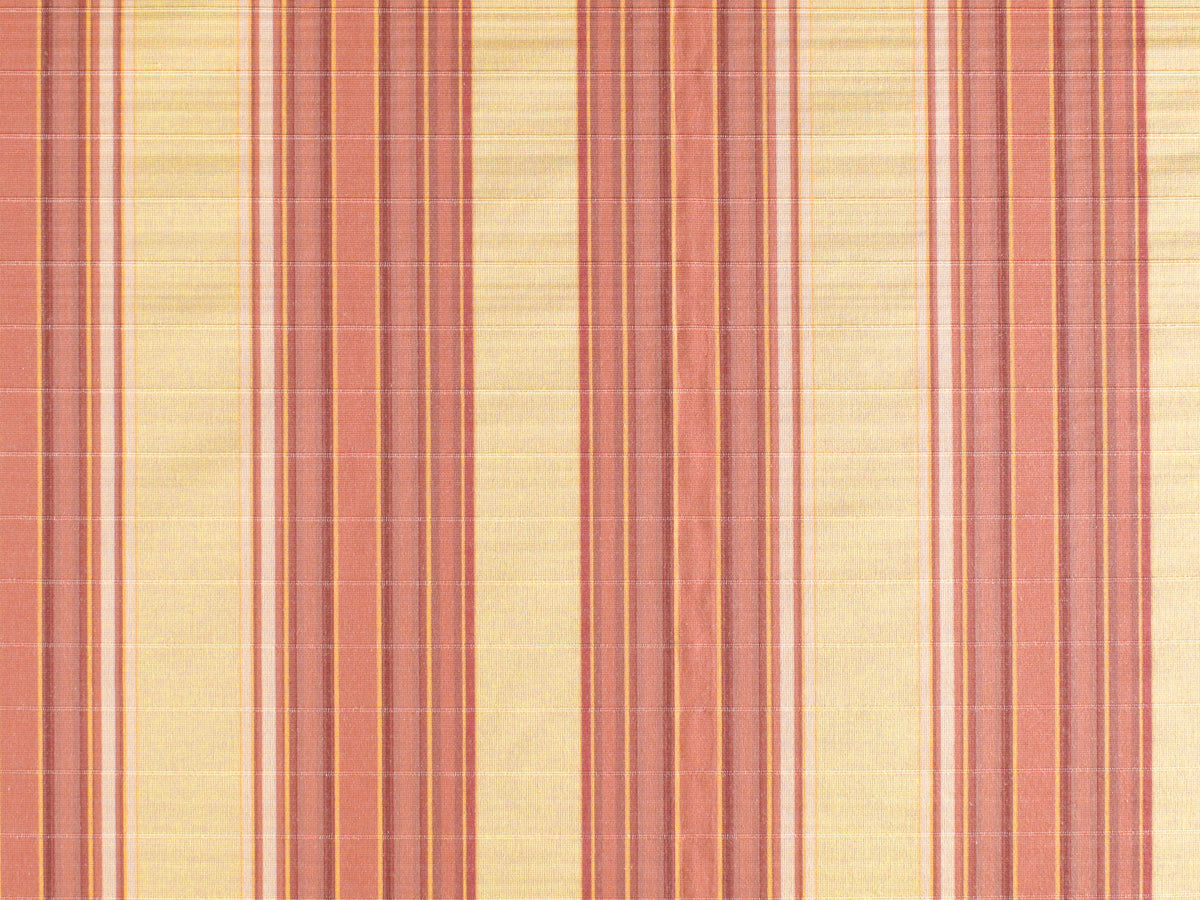 Cordina Stripe fabric in coral color - pattern number DY 00040211 - by Scalamandre in the Old World Weavers collection