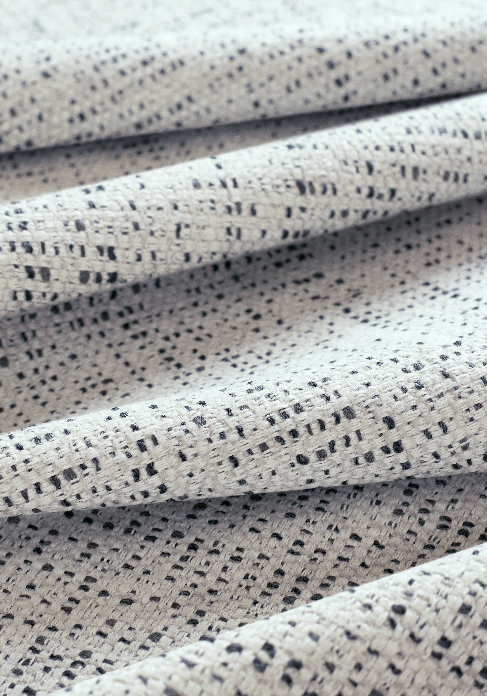 Fabric swatch showing Arno fabric in ebony color - pattern number W80950 - by Thibaut