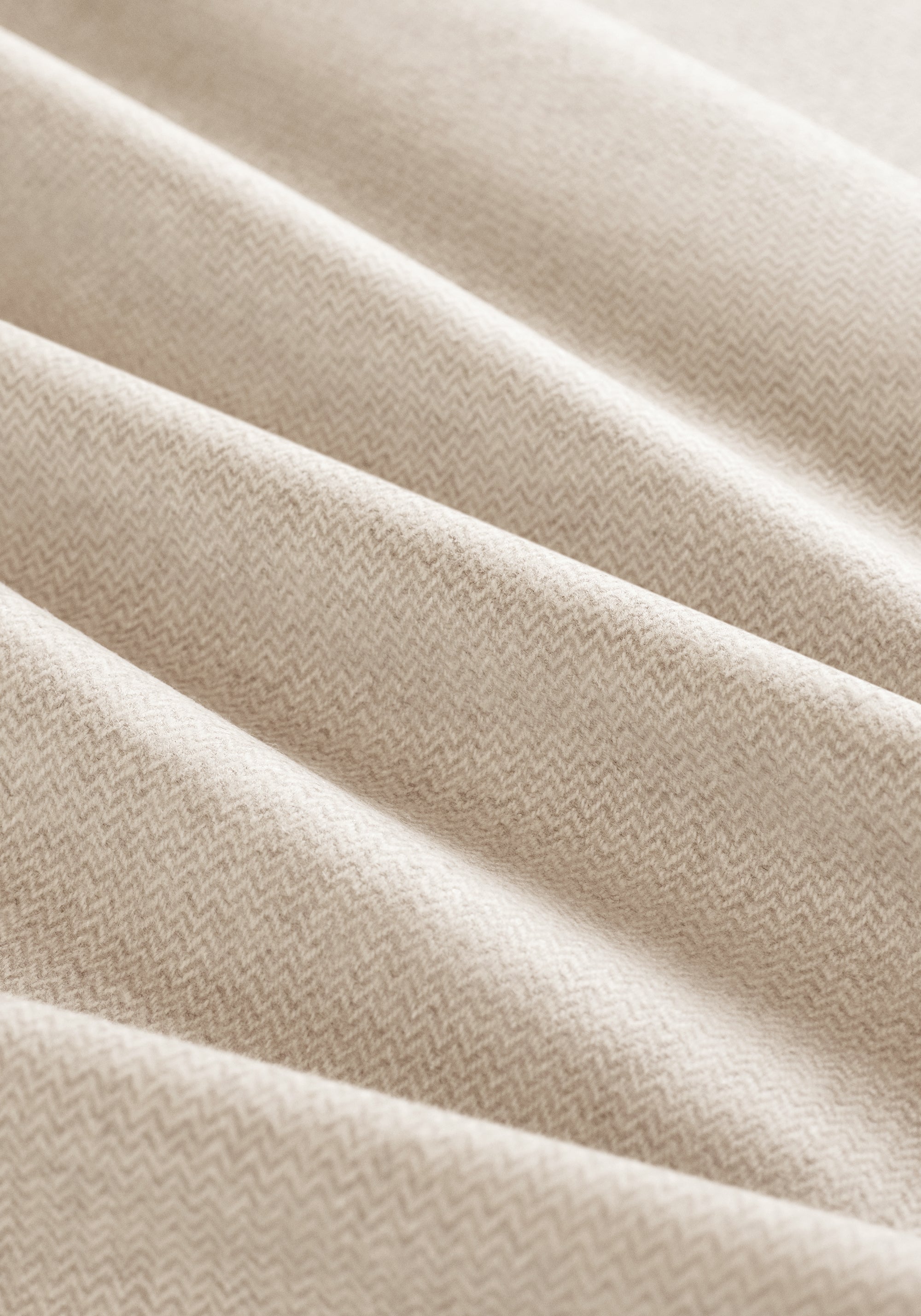 Fabric swatch showing Dorset woven stain resistant fabric in almond color - pattern number W80920 - by Thibaut fabrics