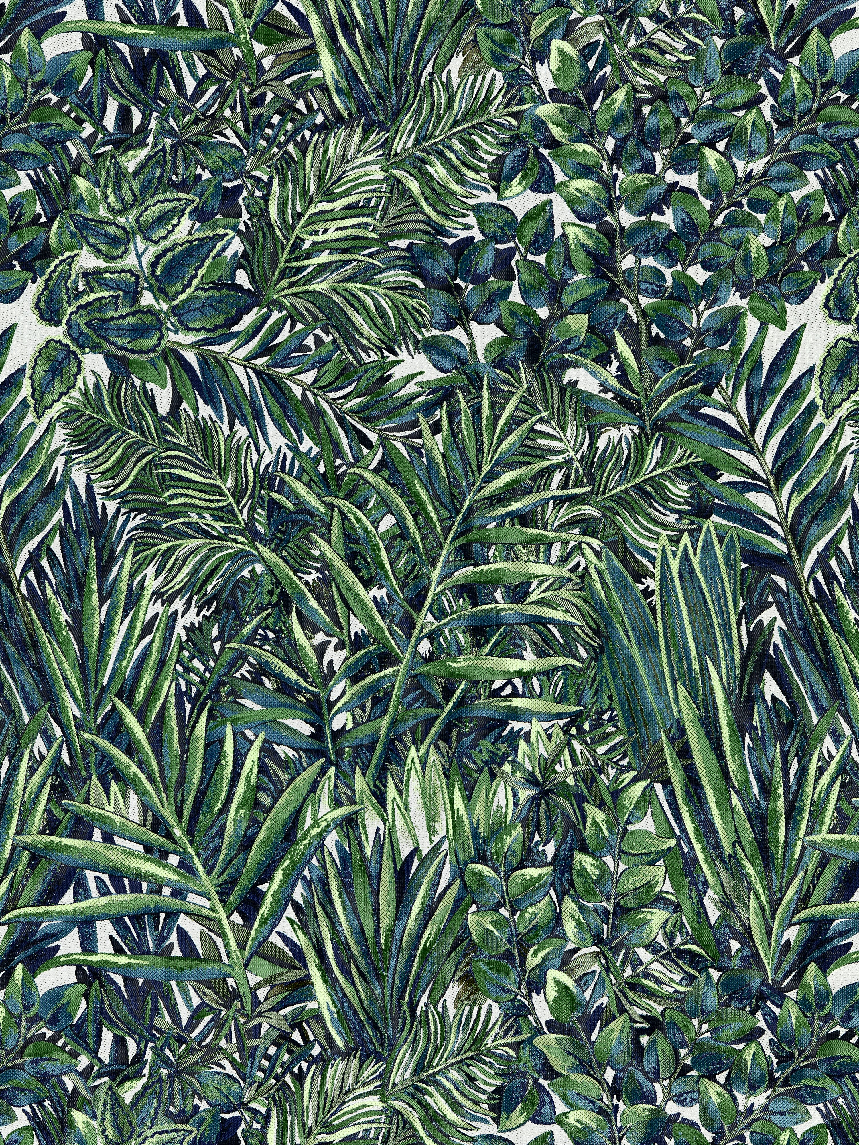 Playa Jardin Tapestry fabric in verdure color - pattern number EA 00015553 - by Scalamandre in the Old World Weavers collection