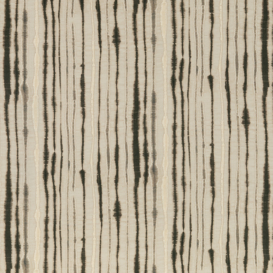 Linear fabric in charcoal color - pattern ED75038.2.0 - by Threads in the Nala Prints collection