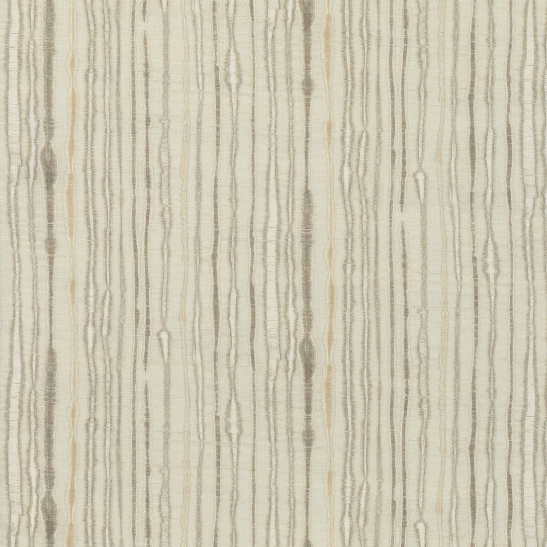 Linear fabric in ivory color - pattern ED75038.3.0 - by Threads in the Nala Prints collection