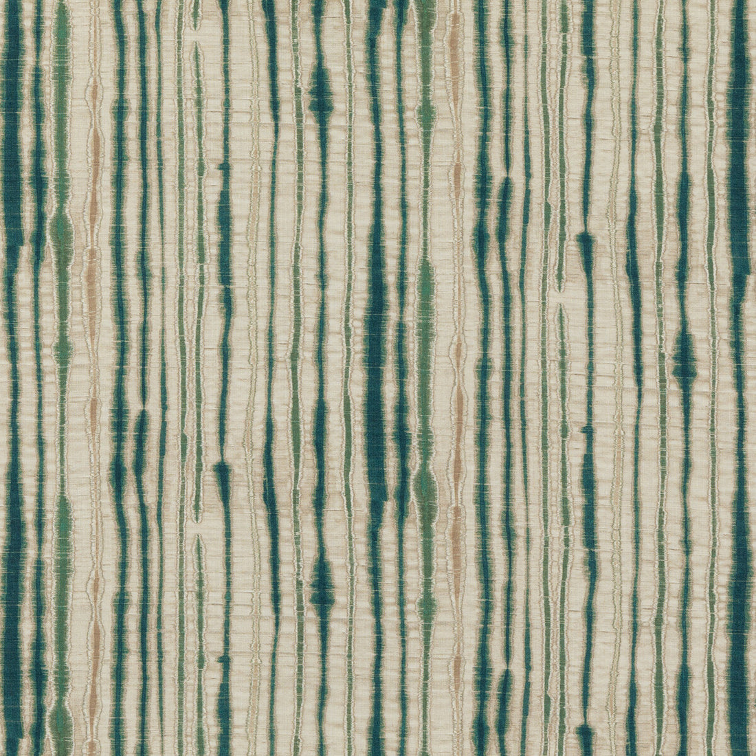 Linear fabric in teal color - pattern ED75038.4.0 - by Threads in the Nala Prints collection