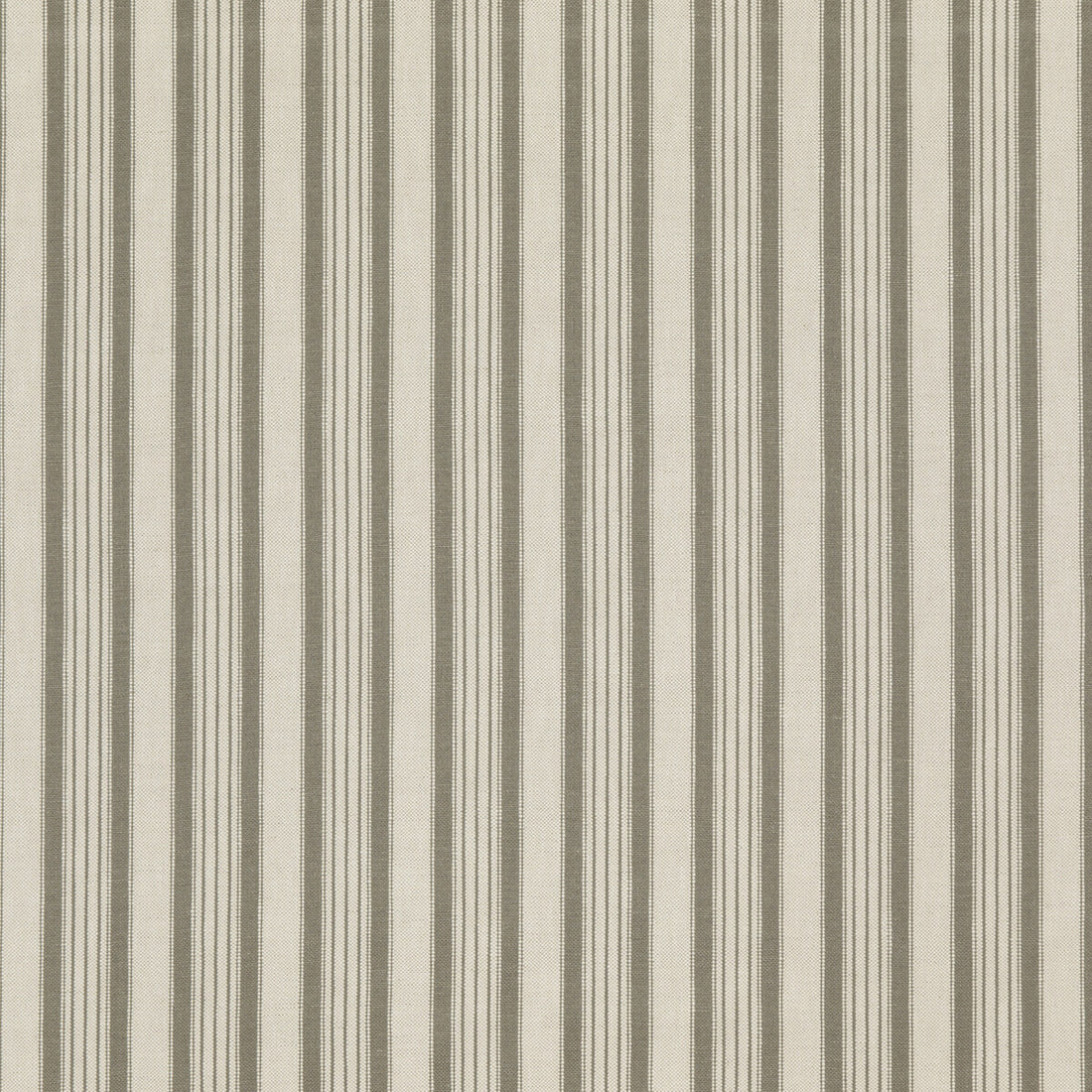 Becket fabric in taupe color - pattern ED85312.210.0 - by Threads in the Great Stripes collection