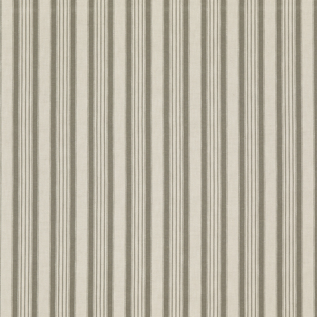 Becket fabric in taupe color - pattern ED85312.210.0 - by Threads in the Great Stripes collection