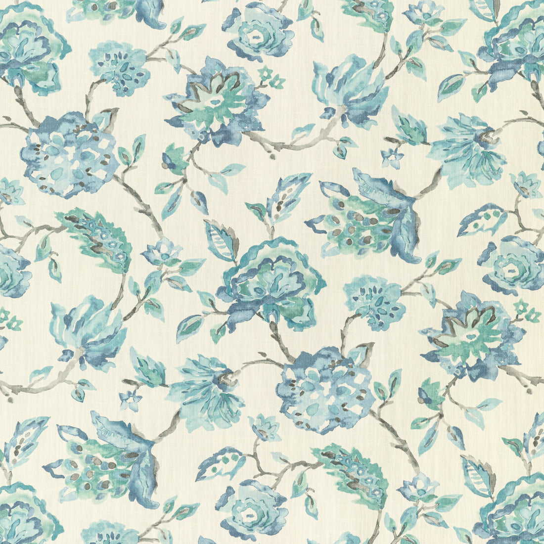 Etheria fabric in delphinium color - pattern ETHERIA.15.0 - by Kravet Basics in the Monterey collection