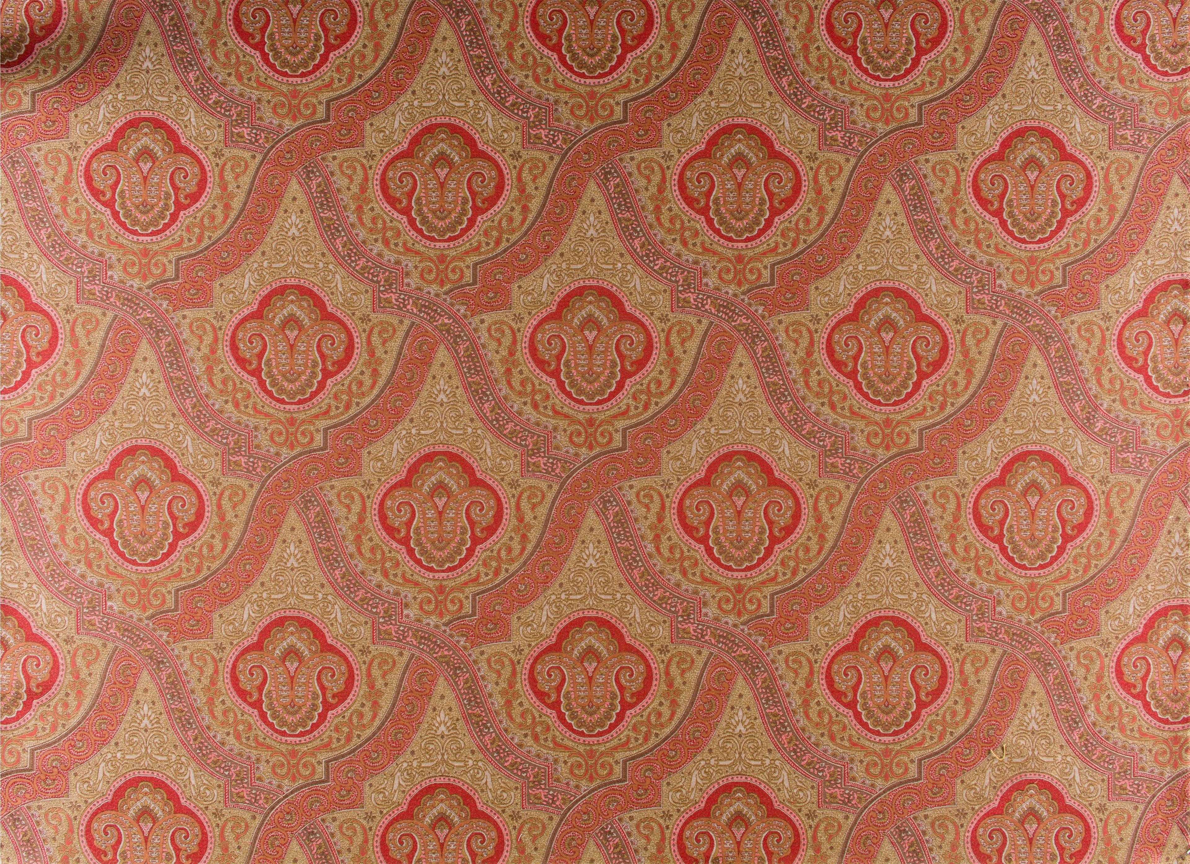 Antonova fabric in red neutral color - pattern number ET 00021819 - by Scalamandre in the Old World Weavers collection