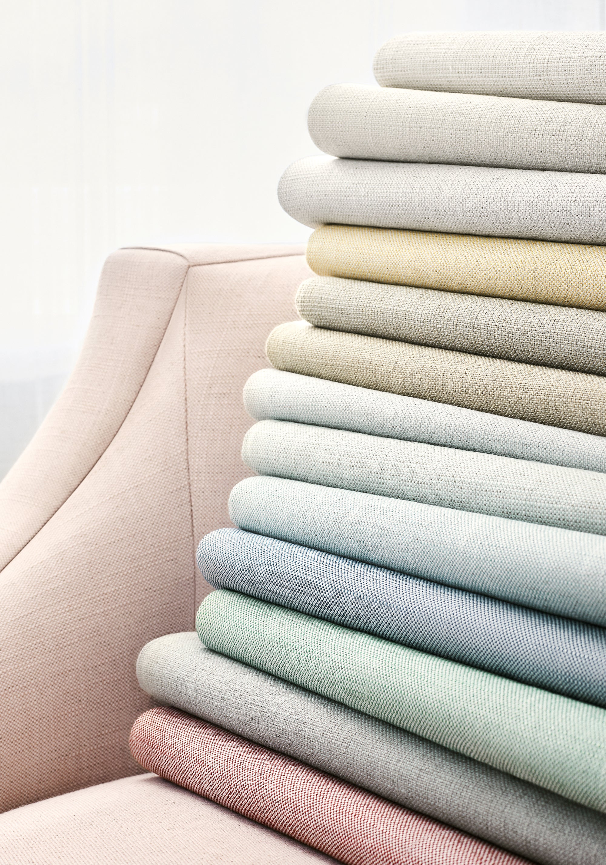 Thibaut fabric sample for Ambient fabric in slate color - pattern number W75204