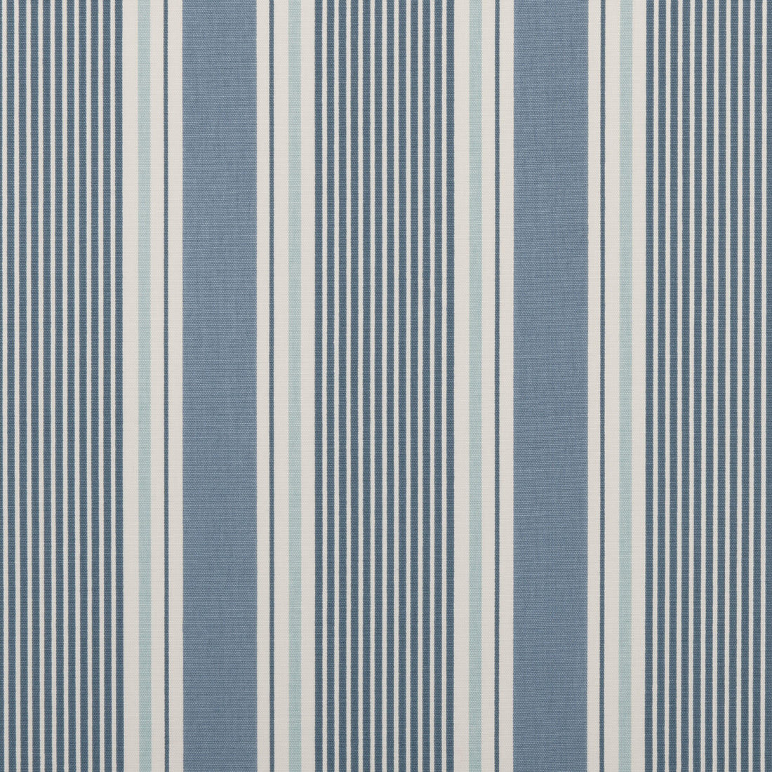Sail Stripe fabric in cloud color - pattern F0408/02.CAC.0 - by Clarke And Clarke in the Clarke &amp; Clarke Maritime Prints collection