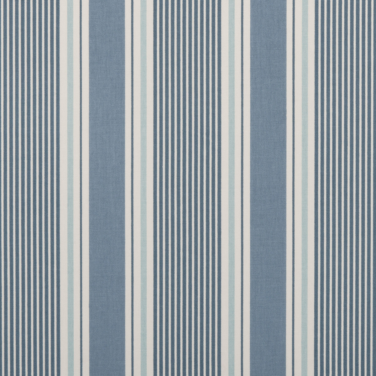 Sail Stripe fabric in cloud color - pattern F0408/02.CAC.0 - by Clarke And Clarke in the Clarke & Clarke Maritime Prints collection