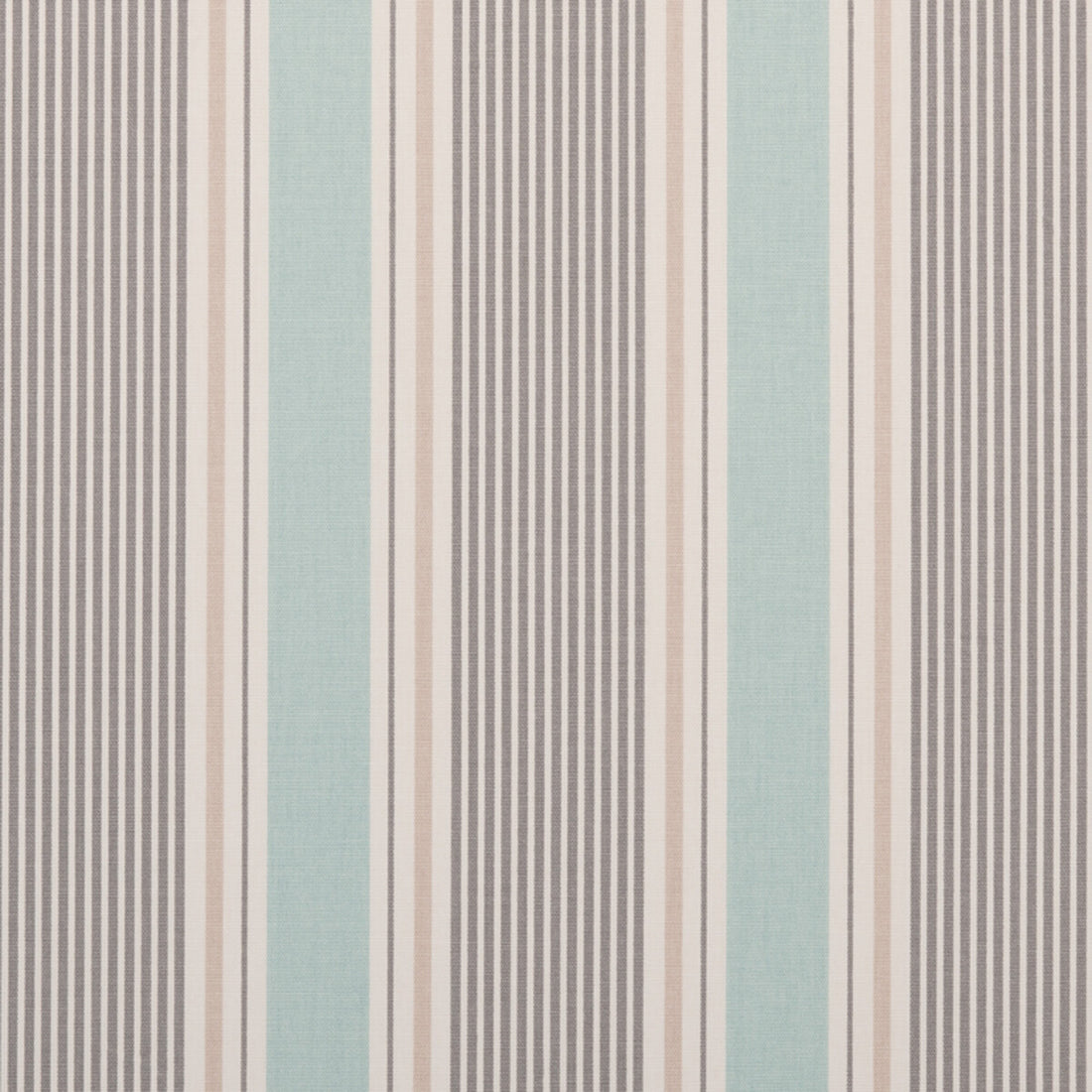 Sail Stripe fabric in mineral color - pattern F0408/03.CAC.0 - by Clarke And Clarke in the Clarke &amp; Clarke Maritime Prints collection