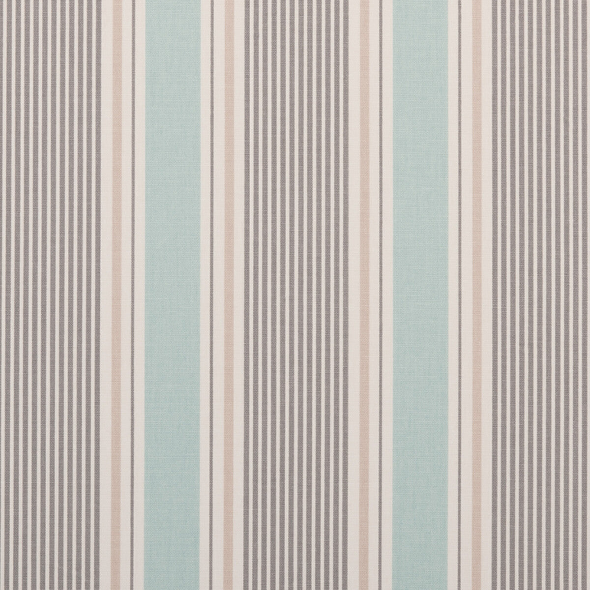Sail Stripe fabric in mineral color - pattern F0408/03.CAC.0 - by Clarke And Clarke in the Clarke & Clarke Maritime Prints collection