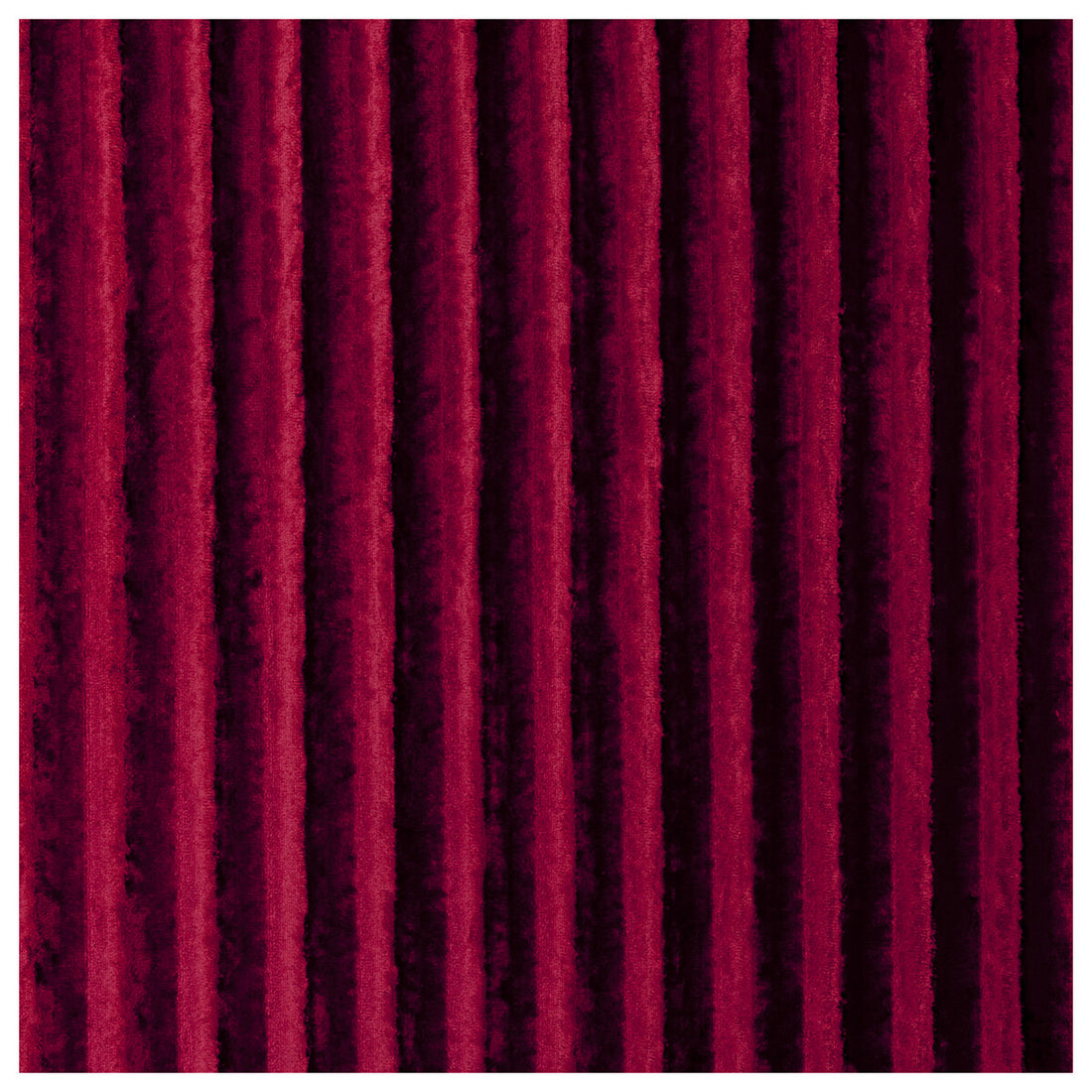 Rhythm fabric in claret color - pattern F0468/04.CAC.0 - by Clarke And Clarke in the Clarke &amp; Clarke Tempo Velvets collection