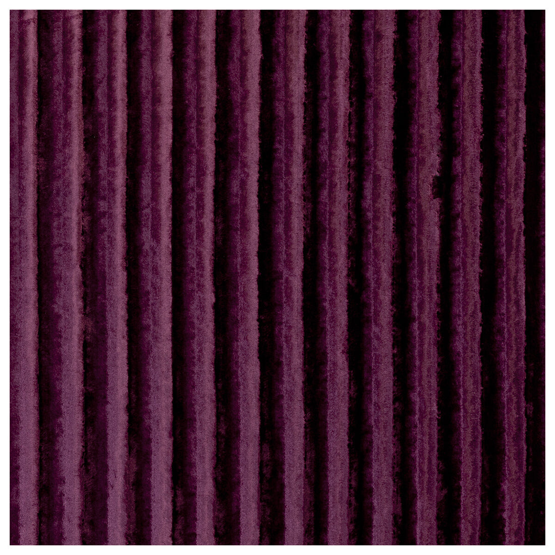 Rhythm fabric in damson color - pattern F0468/06.CAC.0 - by Clarke And Clarke in the Clarke &amp; Clarke Tempo Velvets collection