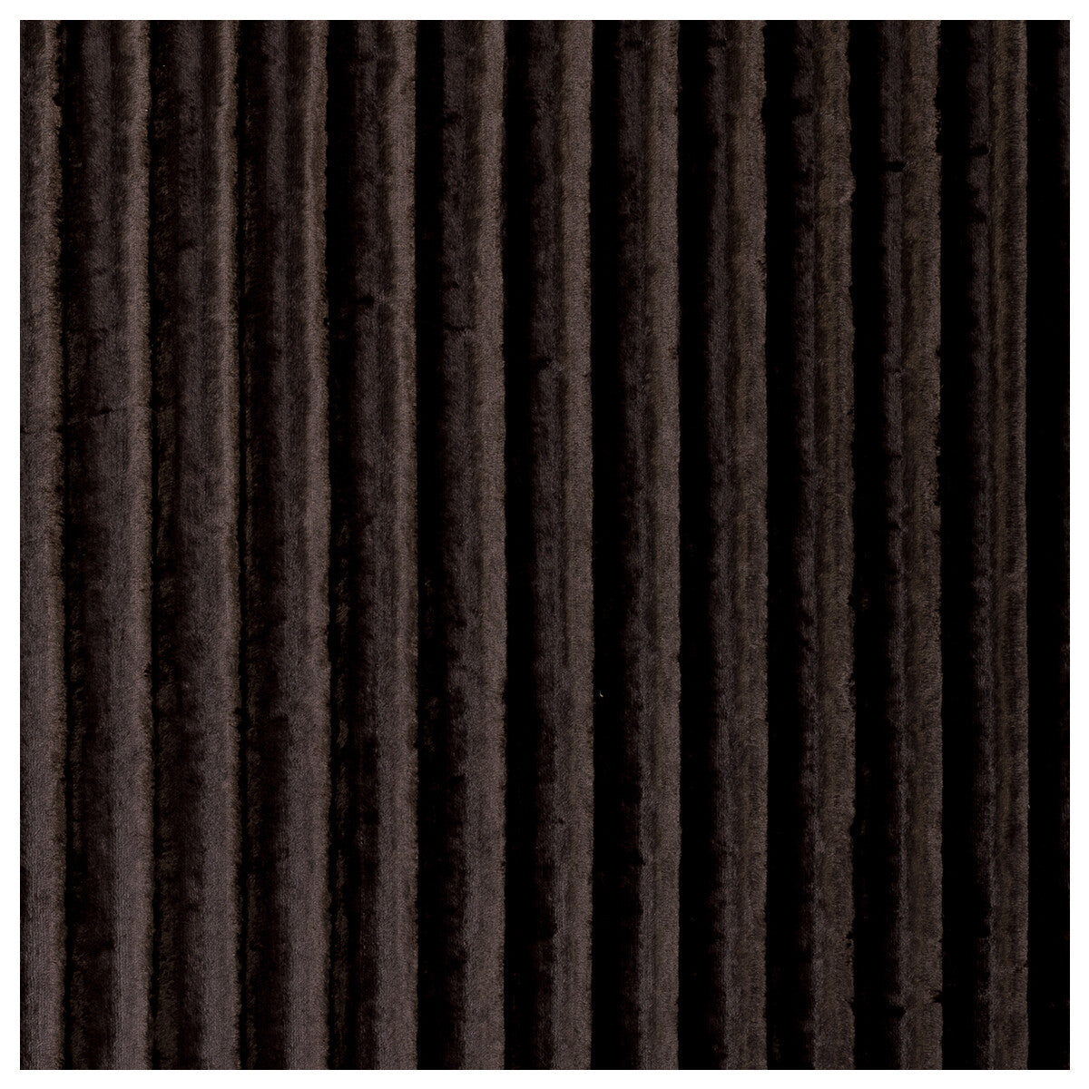 Rhythm fabric in espresso color - pattern F0468/07.CAC.0 - by Clarke And Clarke in the Clarke & Clarke Tempo Velvets collection