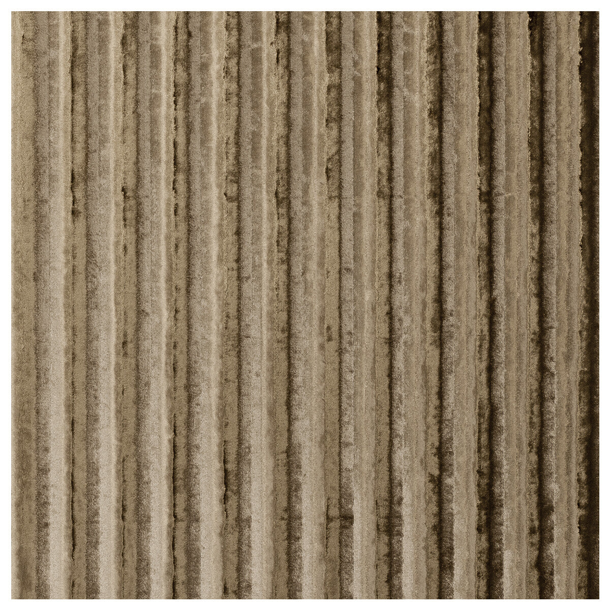Rhythm fabric in taupe color - pattern F0468/15.CAC.0 - by Clarke And Clarke in the Clarke & Clarke Tempo Velvets collection