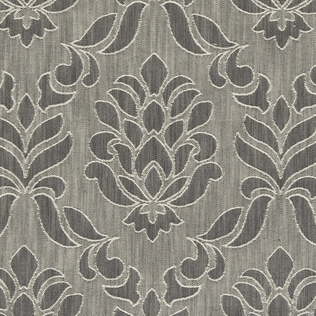 Fairmont fabric in charcoal color - pattern F0584/01.CAC.0 - by Clarke And Clarke in the Clarke &amp; Clarke Fairmont collection