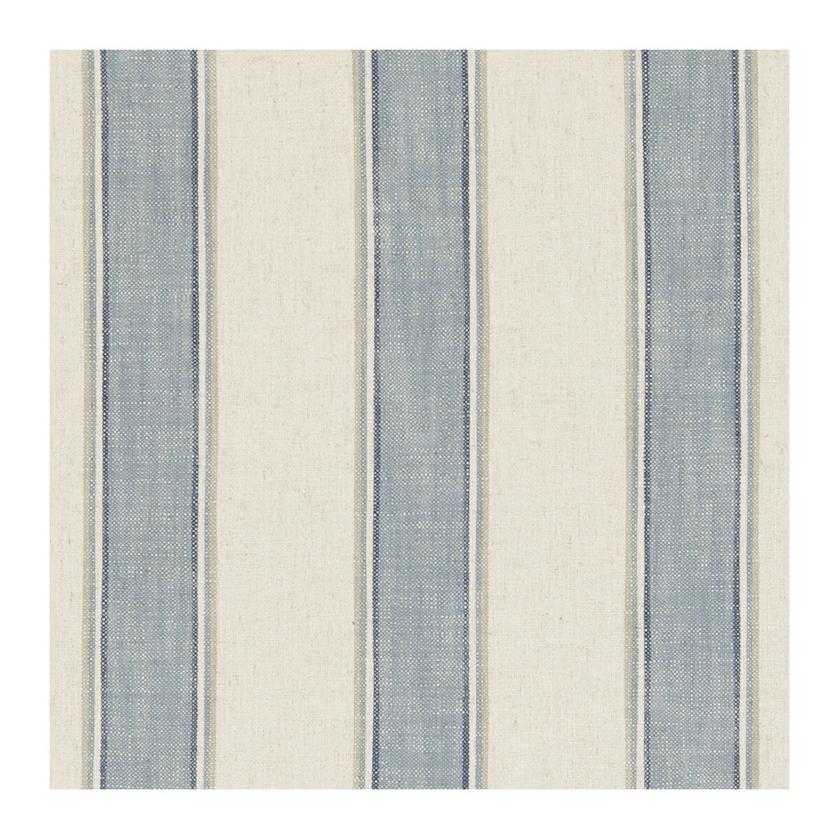 Kinburn fabric in denim color - pattern F0585/02.CAC.0 - by Clarke And Clarke in the Clarke & Clarke Fairmont collection