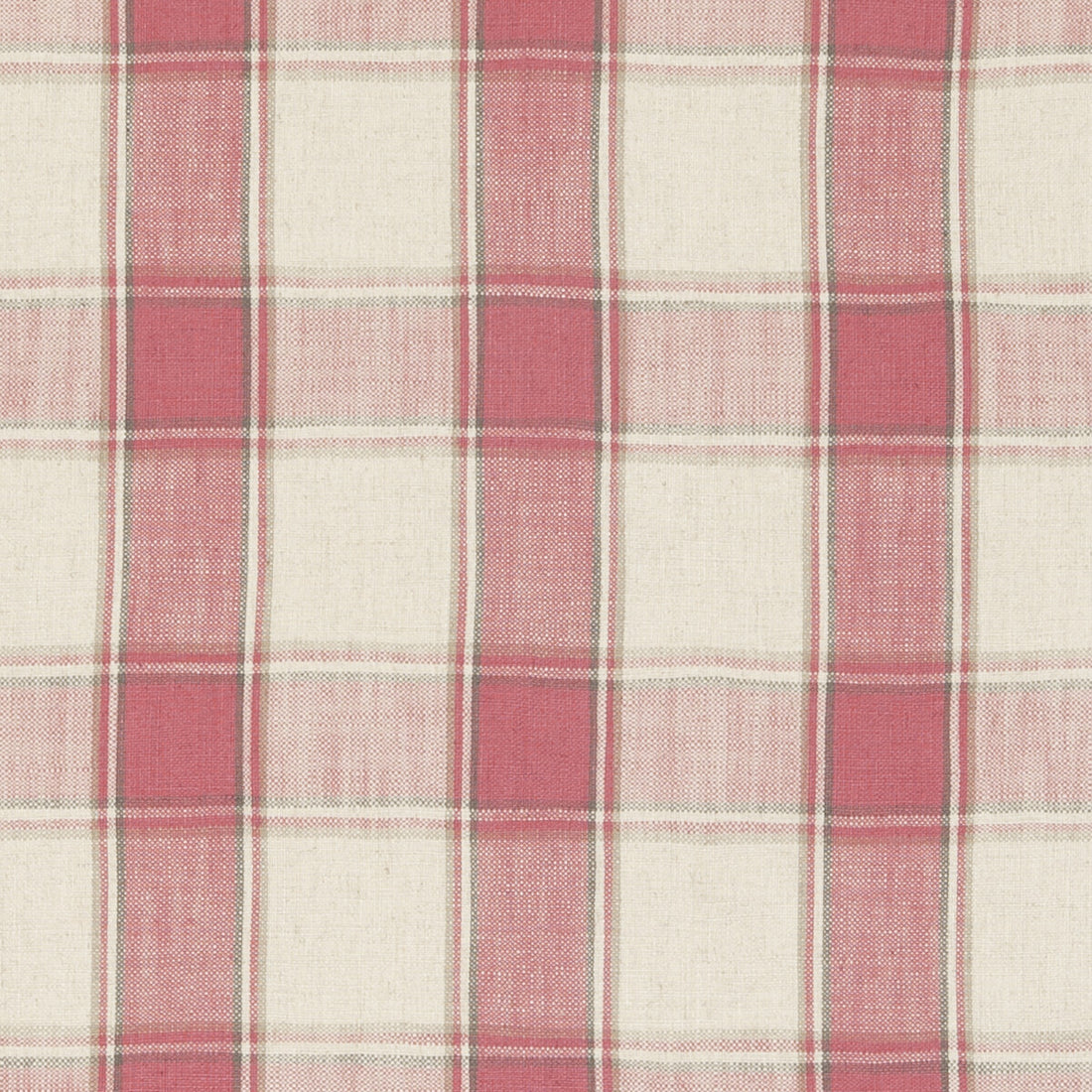 Montrose fabric in raspberry color - pattern F0586/04.CAC.0 - by Clarke And Clarke in the Clarke &amp; Clarke Fairmont collection