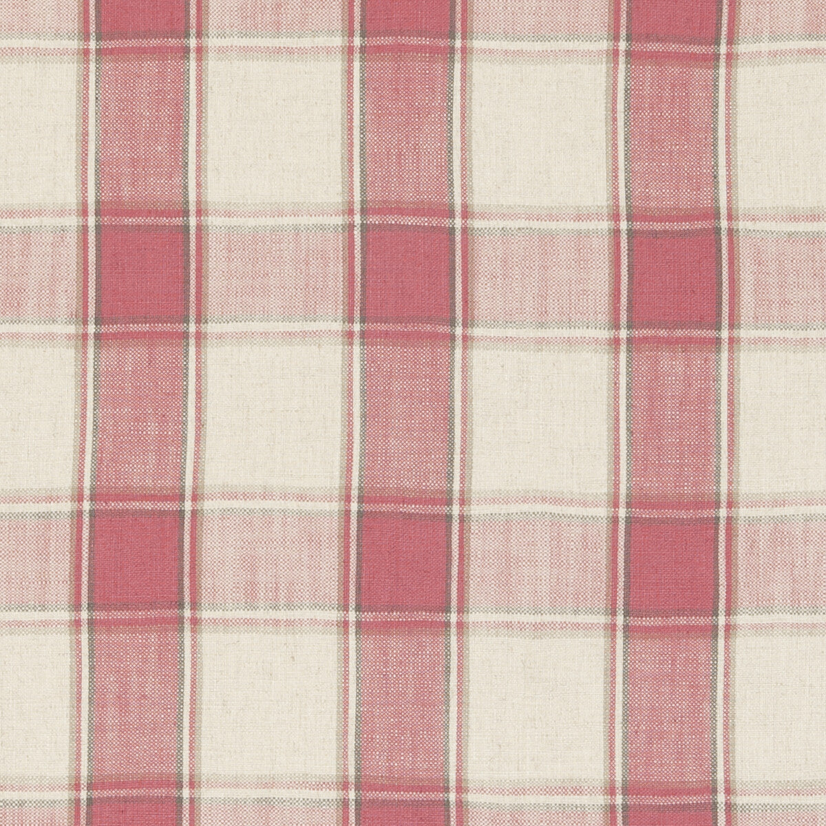 Montrose fabric in raspberry color - pattern F0586/04.CAC.0 - by Clarke And Clarke in the Clarke & Clarke Fairmont collection