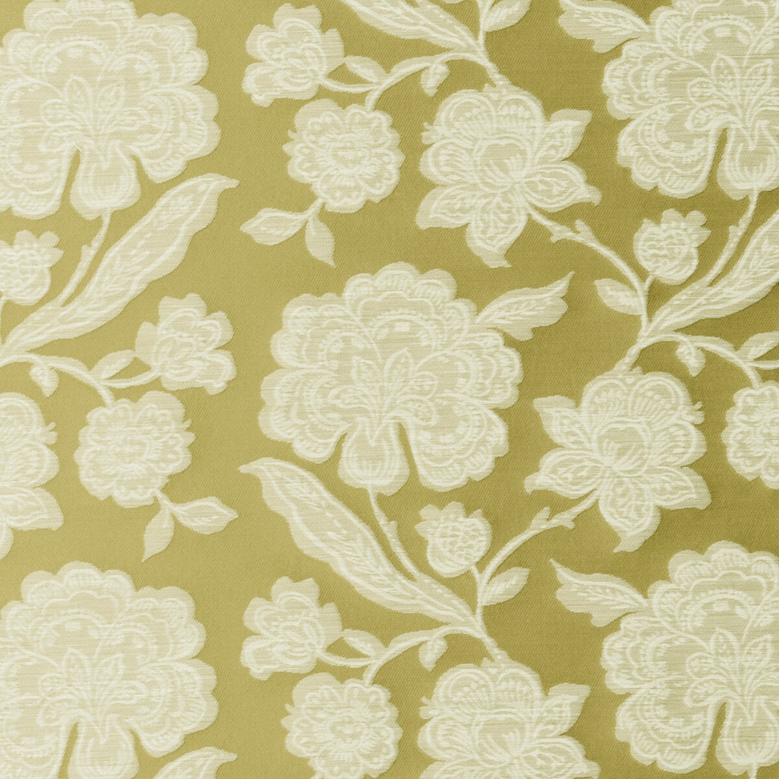 Downham fabric in citrus color - pattern F0598/01.CAC.0 - by Clarke And Clarke in the Clarke &amp; Clarke Ribble Valley collection