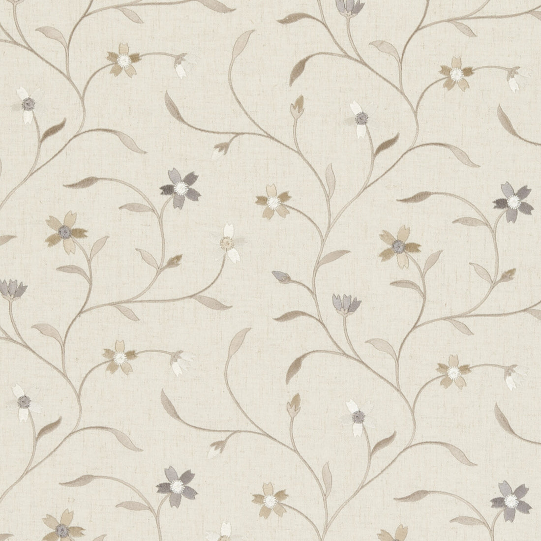 Mellor fabric in natural color - pattern F0599/04.CAC.0 - by Clarke And Clarke in the Clarke &amp; Clarke Ribble Valley collection