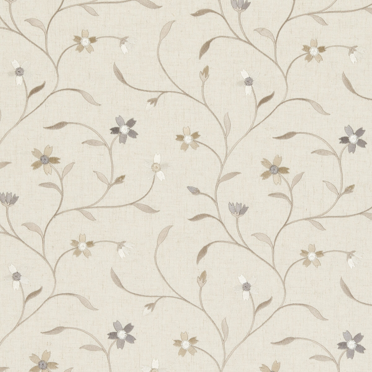 Mellor fabric in natural color - pattern F0599/04.CAC.0 - by Clarke And Clarke in the Clarke & Clarke Ribble Valley collection