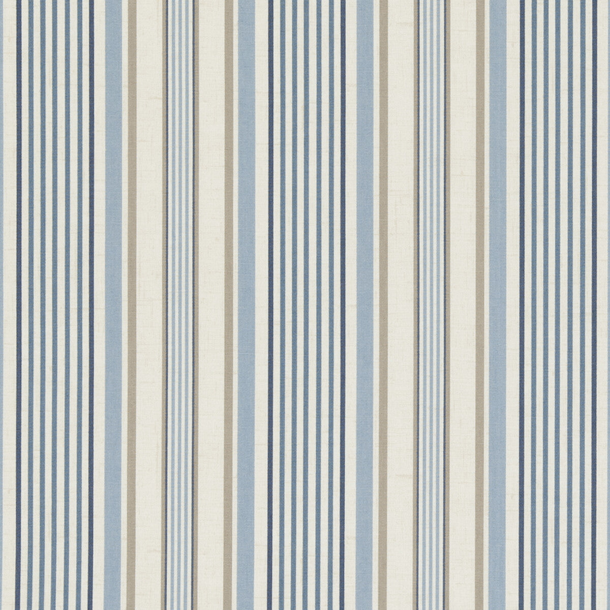 Belle fabric in chambray color - pattern F0620/01.CAC.0 - by Clarke And Clarke in the Genevieve By Studio G For C&C collection