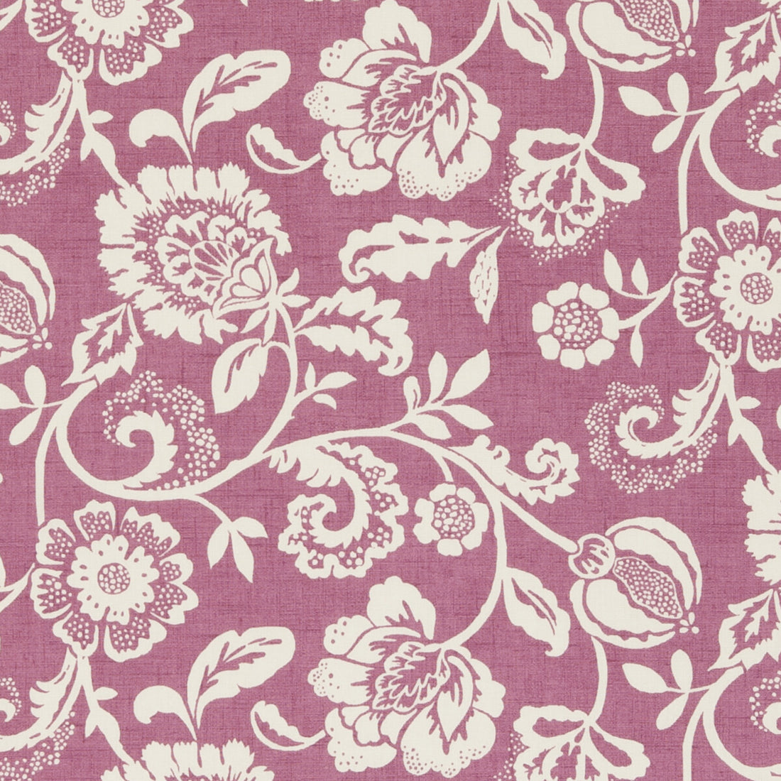 Eliza fabric in mulberry color - pattern F0621/03.CAC.0 - by Clarke And Clarke in the Genevieve By Studio G For C&amp;C collection