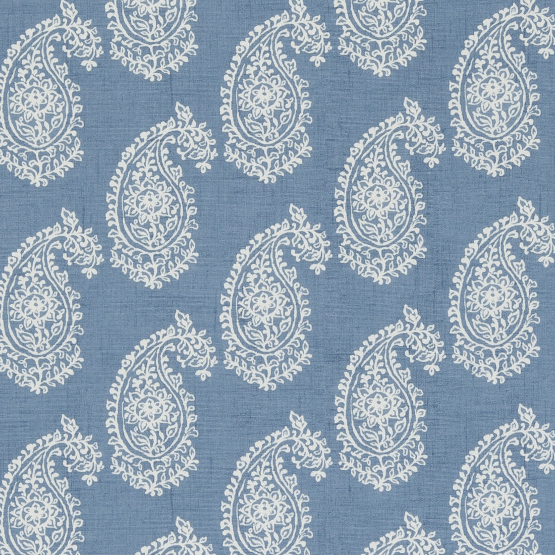 Harriet fabric in chambray color - pattern F0623/01.CAC.0 - by Clarke And Clarke in the Genevieve By Studio G For C&amp;C collection