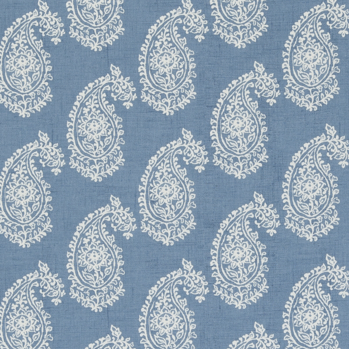 Harriet fabric in chambray color - pattern F0623/01.CAC.0 - by Clarke And Clarke in the Genevieve By Studio G For C&C collection
