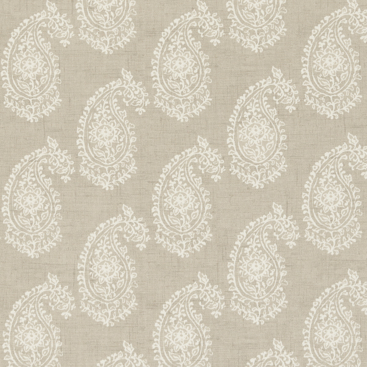 Harriet fabric in linen color - pattern F0623/02.CAC.0 - by Clarke And Clarke in the Genevieve By Studio G For C&C collection