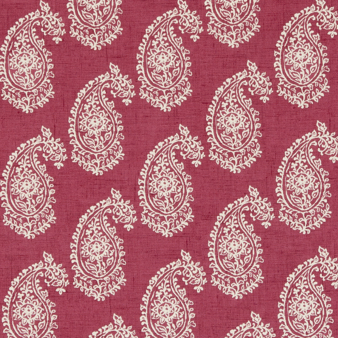 Harriet fabric in raspberry color - pattern F0623/04.CAC.0 - by Clarke And Clarke in the Genevieve By Studio G For C&amp;C collection