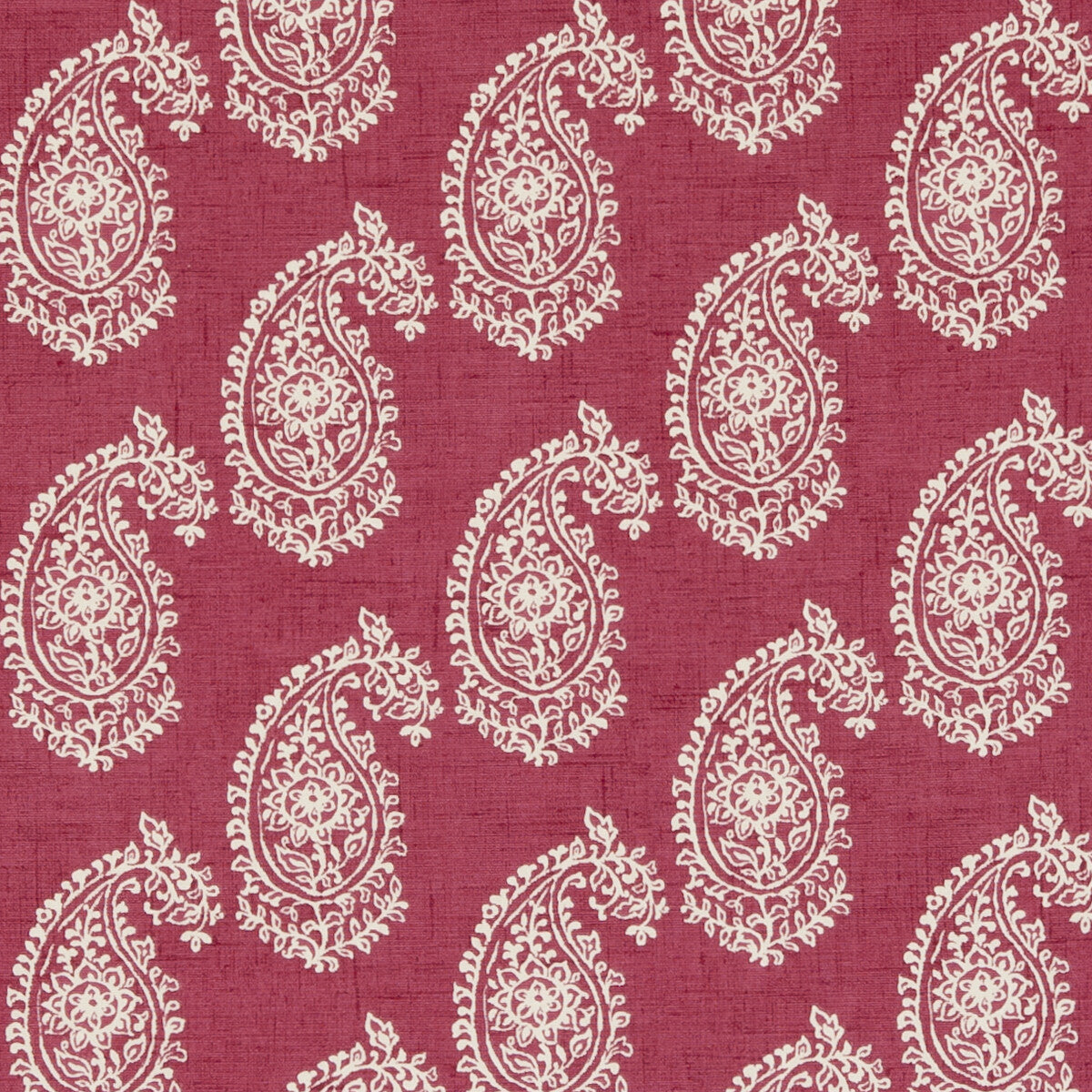 Harriet fabric in raspberry color - pattern F0623/04.CAC.0 - by Clarke And Clarke in the Genevieve By Studio G For C&C collection