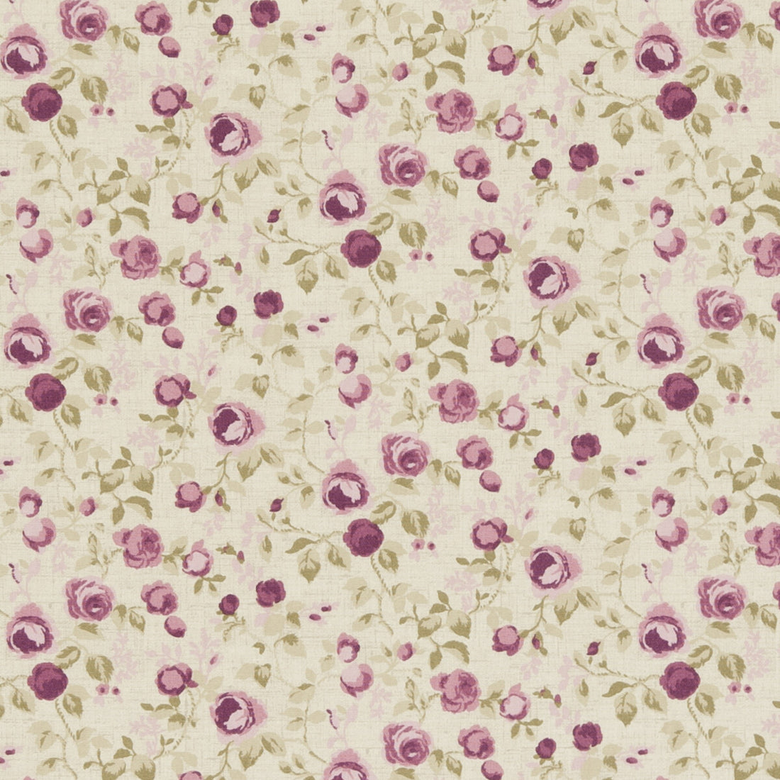 Maude fabric in mulberry color - pattern F0624/03.CAC.0 - by Clarke And Clarke in the Genevieve By Studio G For C&amp;C collection