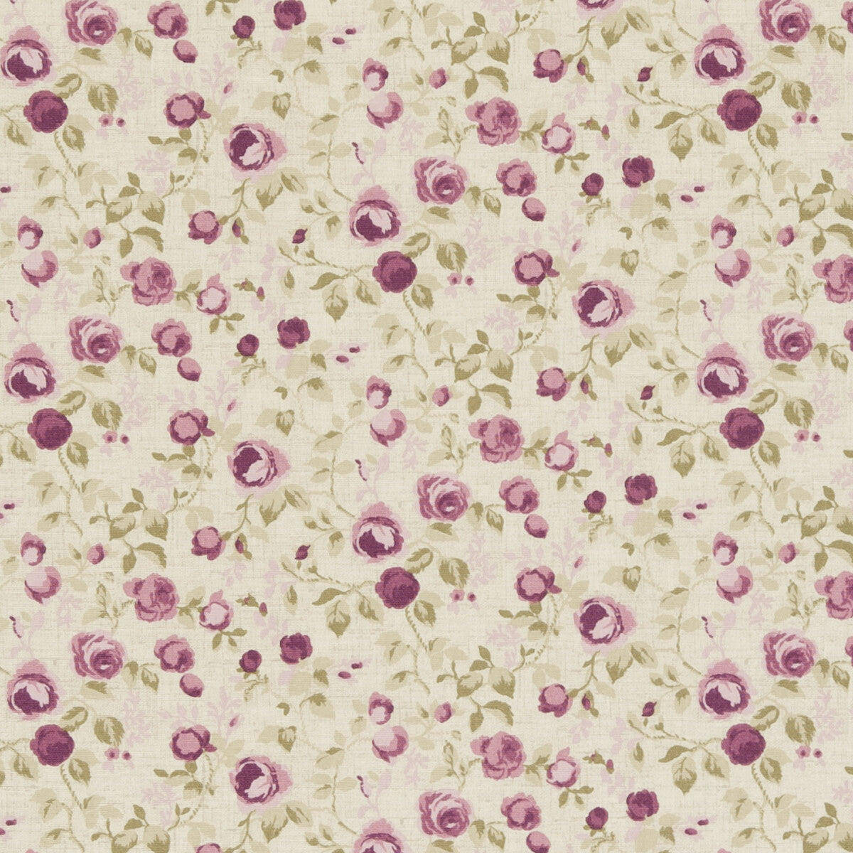 Maude fabric in mulberry color - pattern F0624/03.CAC.0 - by Clarke And Clarke in the Genevieve By Studio G For C&C collection